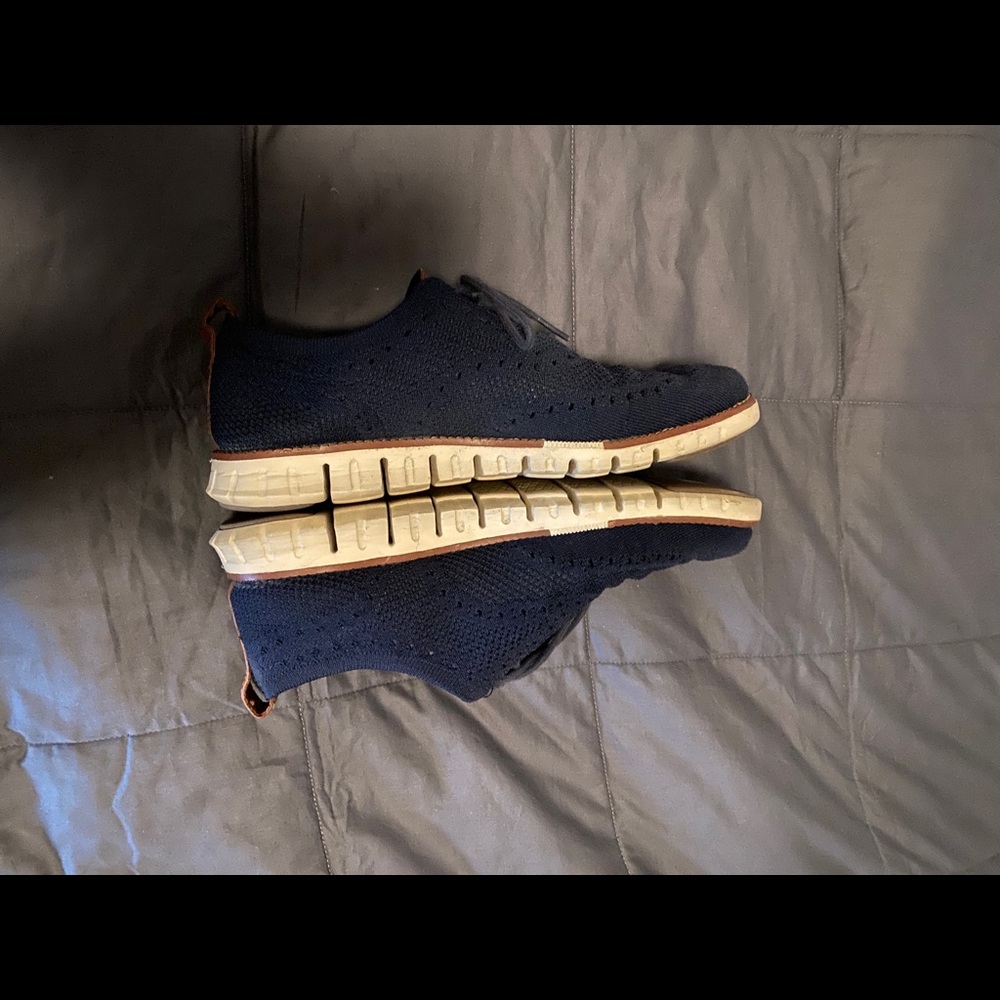 Men’s Cole Haan ZeroGrand Knit Wing-Tip Oxford 9